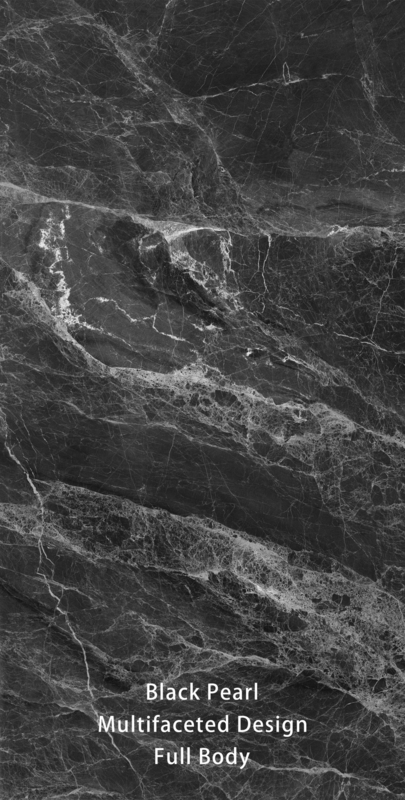 石の模倣質感 600x1200mm サイズで磨いたガラスのポルセランの床と壁のタイル