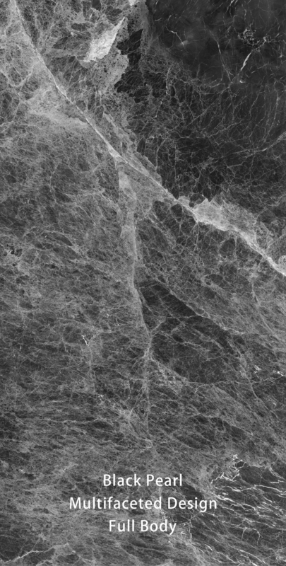 石の模倣質感 600x1200mm サイズで磨いたガラスのポルセランの床と壁のタイル